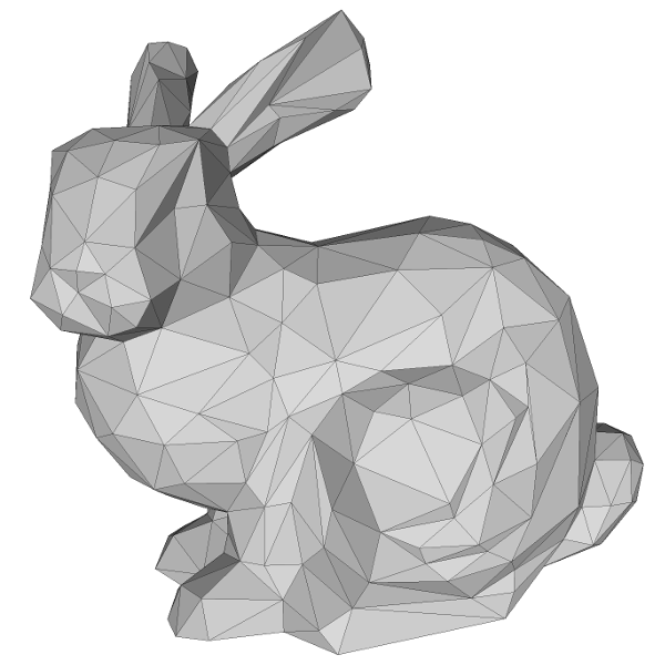 image from Triangle Mesh Simplification